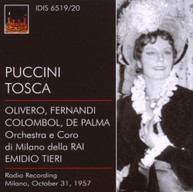 PUCCINI ALBANO BIANCHINI - TOSCA (OPERA) CD