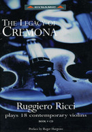 RICCI SHIOZAKI - LEGACY OF CREMONA: RUGGIERO RICCI PLAYS CD