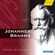 BRAHMS VERDI QUARTETT - STRING QUINTET CD