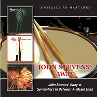 JOHN AWAY STEVENS - JOHN STEVENS AWAY/SOMEWHERE IN BETWEEN/MAZIN ENNIT CD