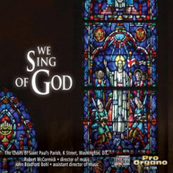 WE SING OF GOD VARIOUS CD