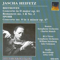 BEETHOVEN HEIFETZ - VIOLIN CON - CD