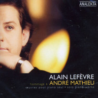MATHIEU LEFEVRE - HOMMAGE A ANDRE MATHIEU CD