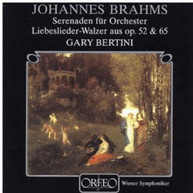 BRAHMS VIENNA SYMPHONY BERTINI - SERENADES FOR ORCHESTRA & CD