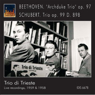BEETHOVEN TRIO DI TRISTE - TRIOS: BEETHOVEN & SCHUBERT CD