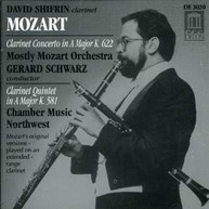 MOZART SCHWARZ MOSTLY MOZART ORCHESTRA - CLARINET CTO CLARINET CD