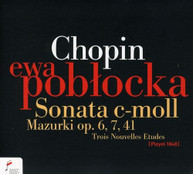 CHOPIN POBLOCKA - SONATA MAZURKAS (DIGIPAK) CD