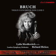 BRUCH MORDKOVITCH LONDON SYMPHONY ORCHESTRA - VIOLIN CONCERTOS - CD