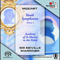 MOZART MARRINER AMF - YOUTH SYMPHONIES 2 (HYBRID) SACD
