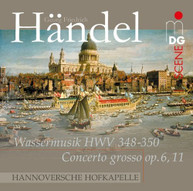 HANDEL HANNOVER HOFKAPELLE ROHRIG - WATER MUSIC HWV 348 - WATER SACD