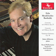 MENDELSSOHN JOHNSON ROYAL PHILHARMONIC ORCH - PIANO CONCERTOS - CD