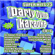 PARTY TYME KARAOKE: SUPER HITS 23 VARIOUS CD