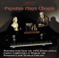 CHOPIN PAPERNO - PAPERNO PLAYS CHOPIN (1955) (INT'L) (CHOPPED & CD