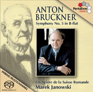 BRUCKNER OSR JANOWSKI - SYMPHONY NO 5 (HYBRID) SACD