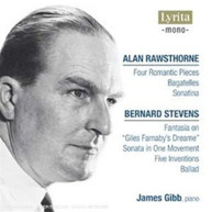 RAWSTHORNE STEVENS GIBB - PIANO WORKS CD