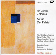 ZELENKA BERNIUS STUTTGART BAROQUE ORCHESTRA - MISSA DEI PATRIS CD