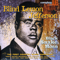 BLIND LEMON JEFFERSON - BLACK SNAKE MOAN (W/BOOK) (DIGIPAK) CD