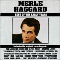 MERLE HAGGARD - BEST OF THE EARLY YEARS (MOD) CD