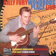 BILLY FURY - WONDEROUS PLACE: LIVE (UK) CD