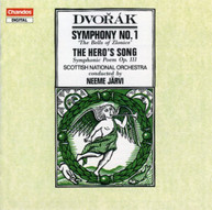 DVORAK JARVI SCOTTISH NATIONAL ORCHESTRA - SYMPHONY 1 OVERTURE " CD