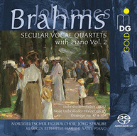 BRAHMS JORG NORDDEUTSCHER FIGURALCHOR STRAUBE - SECULAR VOCAL SACD