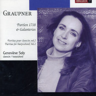 GRAUPNER SOLY - PARTITAS FOR HARPSICHORD 2 (IMPORT) CD