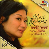 BEETHOVEN KODAMA - PIANO SONATAS OP 10 NOS 1 2 & 3 (HYBRID) SACD