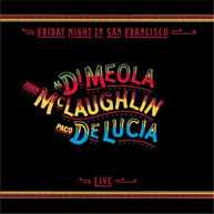 AL DI MEOLA JOHN DE LUCIA MCLAUGHLIN - FRIDAY NIGHT IN SAN FRANCISCO - CD