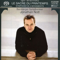 STRAVINSKY BMG NOTT - LE SACRE DU PRINTEMPS SYMPHONY IN 3 SACD