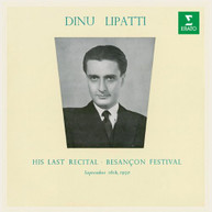 DINU LIPATTI - LAST RECITAL (IMPORT) CD