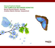 HANDEL MURIEL ROCHAT RIENTH - COMPLETE RECORDER SONATAS (DIGIPAK) CD
