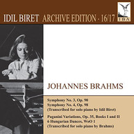 BRAHMS IDIL BIRET - IDIL BIRET ARCHIVE EDITION 16 & 17 - IDIL BIRET CD