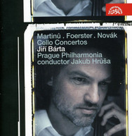 MARTINU FOERSTER BARTA PRAGUE PHIL HRUSA - CONCERTO FOR CELLO & CD