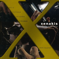 IANNIS XENAKIS - STRING QUARTETS: JACK QUARTET CD