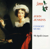 JENKINS APOLLO CONSORT - CONSORT MUSIC BY JOHN JENKINS (1592 - CONSORT CD