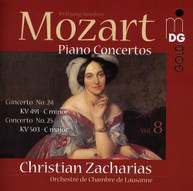 MOZART ZACHARIAS - PIANO CONCERTOS 8 SACD