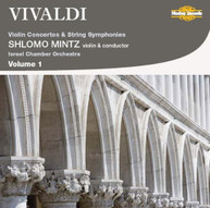 VIVALDI ICO MINTZ - VIOLIN CONCERTOS & STRING SYMPHONIES CD