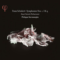 SCHUBERT ROYAL FLEMISH PHILHARMONIC - SCHUBERT: SYMPHONIES NOS. 1 3 & CD
