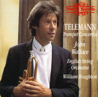 TELEMANN ENGLISH STRING ORCH BOUGHTON - TRUMPET CONCERTOS CD