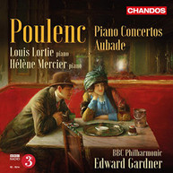 POULENC LORTIE MERCIER BBC PHILHARMONIC ORC - PIANO CONCERTOS & CD