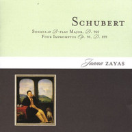 SCHUBERT ZAYAS - JUANA ZAYAS PLAYS SCHUBERT CD