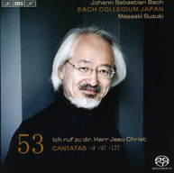 J.S. BACH SUZUKI BACH COLLEGIUM JAPAN - CANTATAS 53 (HYBRID) SACD