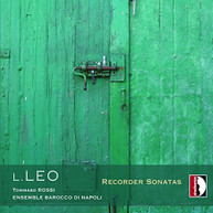 LEO ENSEMBLE BAROCCO DI NAPOLI ROSSI - RECORDER SONATAS (DIGIPAK) CD