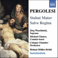 PERGOLESI /  WASCHINSKI / COLOGNE CHAMBER / BRUHL - STABAT MATER - STABAT CD