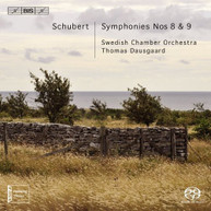SCHUBERT SWEDISH CHAMBER ORCH DAUSGAARD - SYMPHONY NOS 8 & 9 SACD