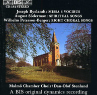 RYELANDT STENLUND MALMO CHAMBER CHOIR - MISSA 6 VOCIBUS CD