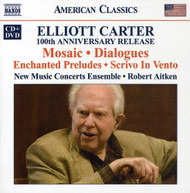 CARTER NEW MUSIC CONCERTS ENSEMBLE AITKEN - 100TH ANNIVERSARY CD