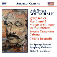 GOTTSCHALK HOT SPRINGS MUSIC FESTIVAL ROSENBER - SYMPHONY 1 - CD