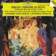 DEBUSSY CATHERINE RAVEL DENEUVE - CHANSONS DE BILITIS INTRO. & CD