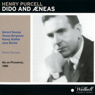 PURCELL SOUZAY CHOIR OF THE CONSERVATORY OF - DIDO & AENEAS CD